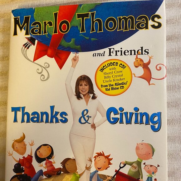 MARLO THOMAS BOOK WITH CD WITH SHERYL CROW, BILLY CRYSTAL, UNCLE KRACKER - Picture 1 of 9